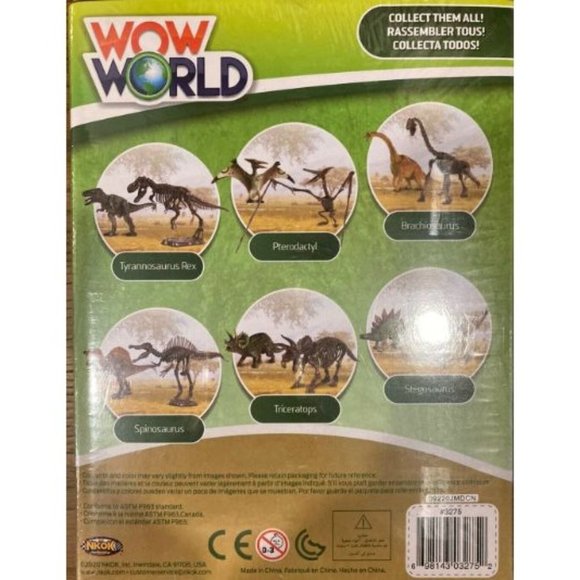Wow World Dino Dig Stegosaurus STEM Model Kit - Picture 2 of 2